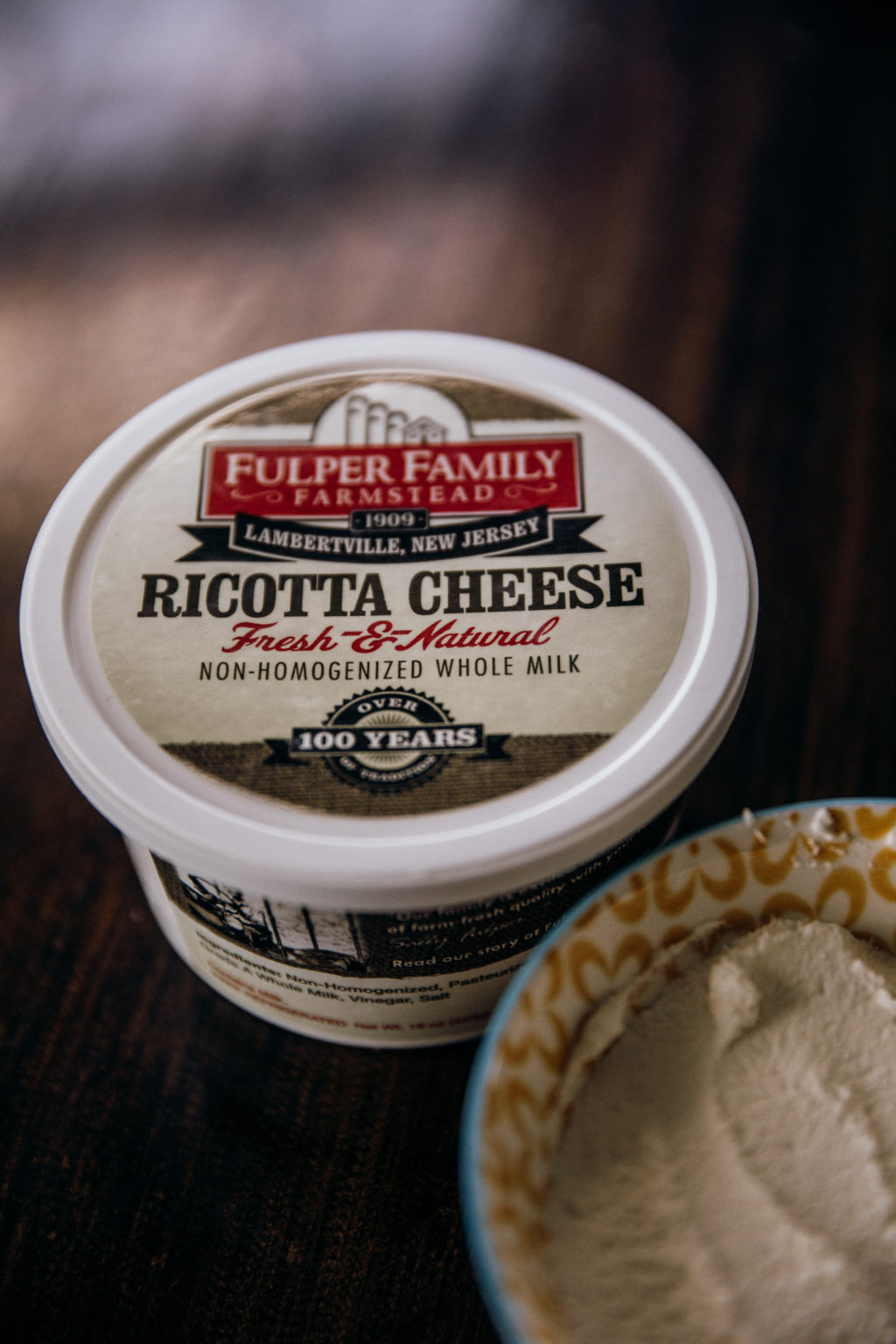 Farm Fresh Ricotta (1 lb.) Fulper Family Farmstead